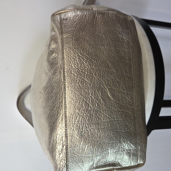 Coach Metallic Gold/silver Shoulder Bag - Picture 6 of 8